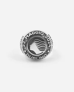 ANELLO CELEBRATIVO ATALANTA CAMPIONE D'EUROPA IN ARGENTO