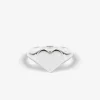 ANELLO CHEVALIER CUORE IN ARGENTO