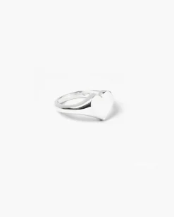 ANELLO CHEVALIER CUORE IN ARGENTO