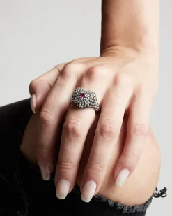 ANELLO CHEVALIER HEARTBRAKER CON TESCHI