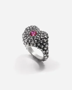 ANELLO CHEVALIER HEARTBRAKER CON TESCHI