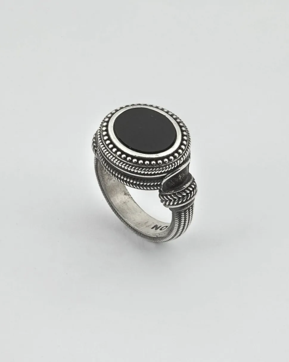 ANELLO CHEVALIER MAGNA GRECIA IN ARGENTO