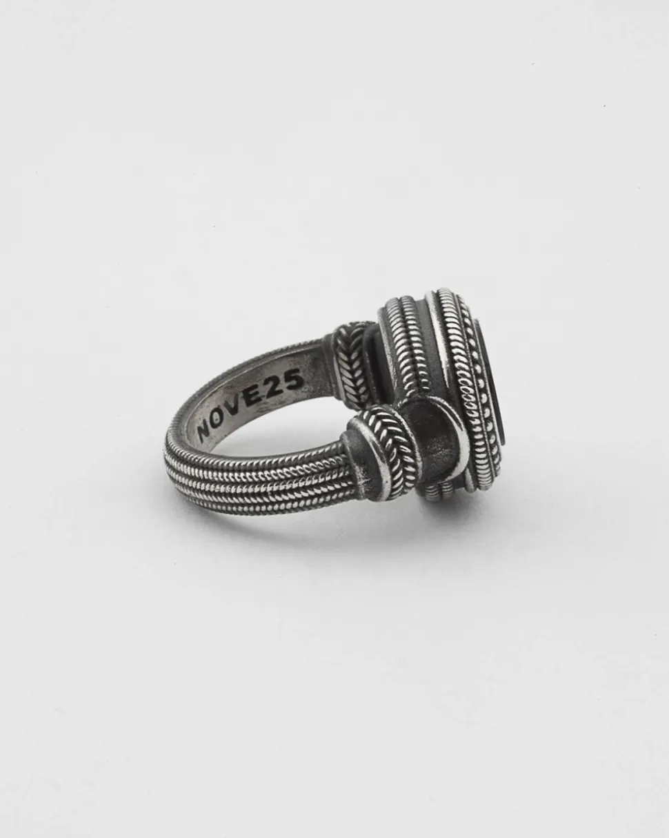 ANELLO CHEVALIER MAGNA GRECIA IN ARGENTO