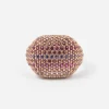 ANELLO CHEVALIER PINK DISCO PLACCATO ORO ROSA CON BRILLANTI