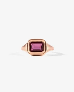 ANELLO CHEVALIER PINK PUNCH PLACCATO ORO ROSA