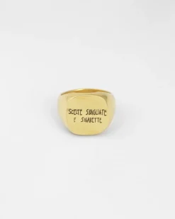 ANELLO CHEVALIER QUADRATO SMUSSATO CSC