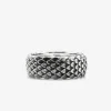 ANELLO FASCIA SQUAMATA IN ARGENTO