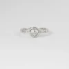 ANELLO FEDINA TAROCCHI GLI AMANTI IN ARGENTO