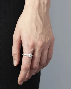 ANELLO FEDINA TAROCCHI GLI AMANTI IN ARGENTO
