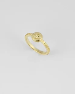 ANELLO FEDINA TAROCCHI GLI AMANTI PLACCATA ORO