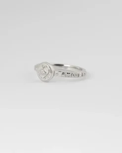 ANELLO FEDINA TAROCCHI GLI AMANTI IN ARGENTO