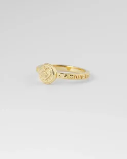 ANELLO FEDINA TAROCCHI GLI AMANTI PLACCATA ORO