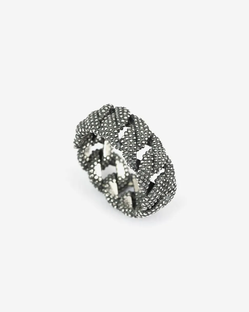 ANELLO GRUMETTA PICCOLA PUNTINATA