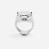 ANELLO PANTERA LISCIA PANTHER IN ARGENTO