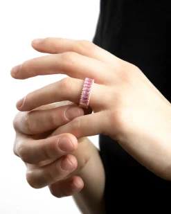 ANELLO PINK GARLAND PLACCATO ORO ROSA CON BRILLANTI