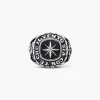 ANELLO ROSA DEI VENTI TRADITIONAL IN ARGENTO