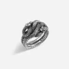 ANELLO SERPENTE MAZY IN ARGENTO