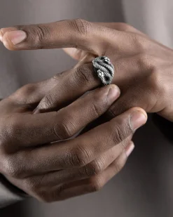 ANELLO SERPENTE MAZY IN ARGENTO