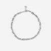 BRACCIALE ANELLINI DIAMANTATI IN ARGENTO