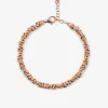 BRACCIALE ANELLINI PLACCATO ORO ROSA