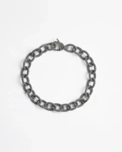 BRACCIALE CATENA PUNTINATA