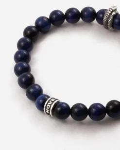 BRACCIALE CON PIETRE INTER X NOVE25