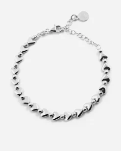 BRACCIALE CUORI SILVER MATCHY IN ARGENTO