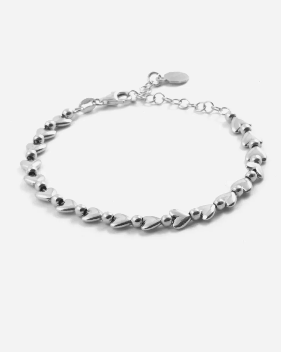 BRACCIALE CUORI SILVER MATCHY IN ARGENTO