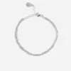 BRACCIALE FORZATINA INTRECCIATA IN ARGENTO