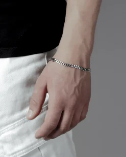 BRACCIALE GRUMETTA QUADRATA FILO 150 IN ARGENTO
