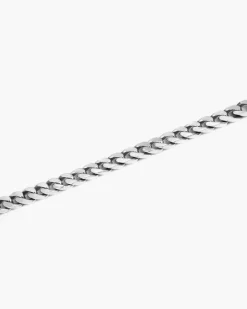 BRACCIALE GRUMETTA QUADRATA FILO 300 IN ARGENTO