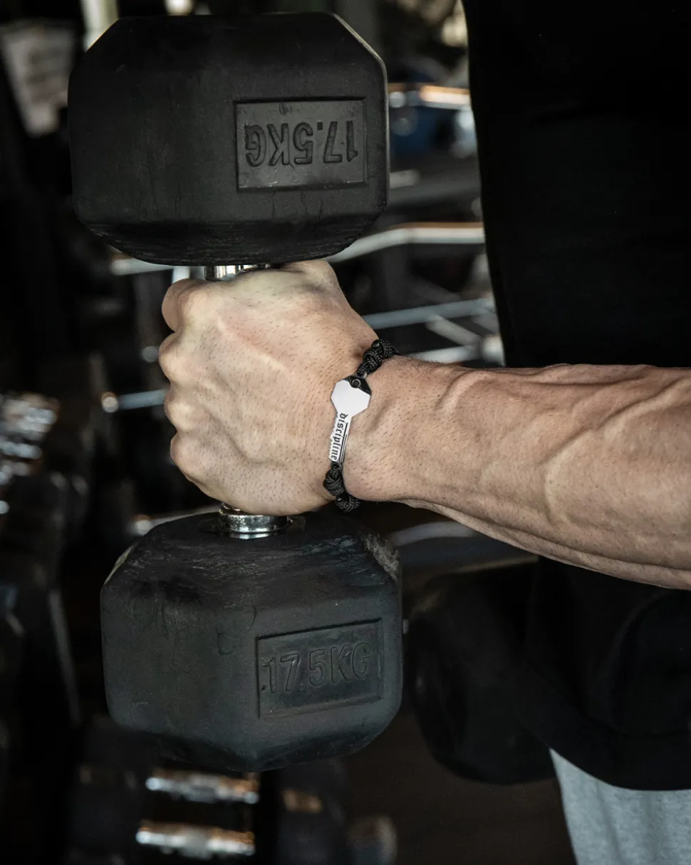 BRACCIALE IN CORDA CON CHIAVE DISCIPLINE ANDREA PRESTI