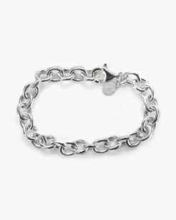 BRACCIALE MAGLIA FORZATINA 200 IN ARGENTO