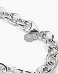 BRACCIALE MAGLIA FORZATINA 200 IN ARGENTO