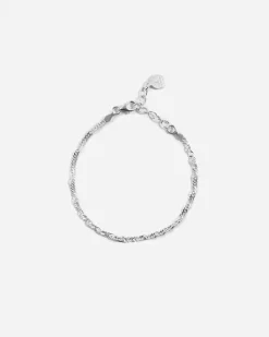 BRACCIALE MAGLIA SINGAPORE IN ARGENTO