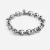 BRACCIALE MODULO PIERCING IN ARGENTO