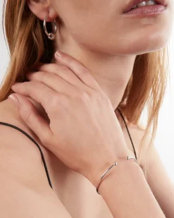BRACCIALE PIERCING PICCOLO SFERE IN ARGENTO