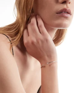 BRACCIALE PIERCING PICCOLO SFERE IN ARGENTO