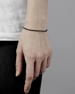 BRACCIALE PLACCATO RUTENIO DISCO 300