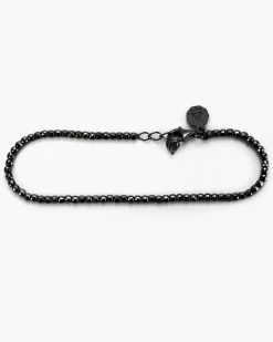 BRACCIALE PLACCATO RUTENIO DISCO 300