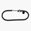 BRACCIALE SFERE 350 PLACCATO RUTENIO