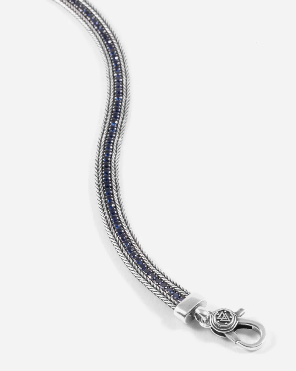 BRACCIALE TENNIS BLU FOXTAIL