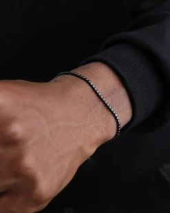BRACCIALE TENNIS NERO