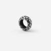 CHARM DISTANZIATORE SQUAMATO IN ARGENTO