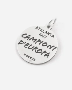 CIONDOLO CELEBRATIVO ATALANTA CAMPIONE D'EUROPA IN ARGENTO