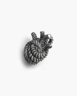 CIONDOLO CUORE CORDA