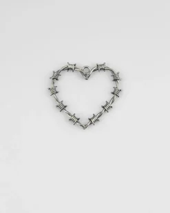 CIONDOLO CUORE FILO SPINATO