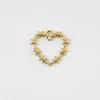 CIONDOLO CUORE FILO SPINATO GOLDEN