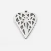 CIONDOLO CUORE LOVE SOLOMOSTRY IN ARGENTO