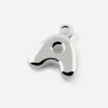 CIONDOLO LETTERA BOLD IN ARGENTO